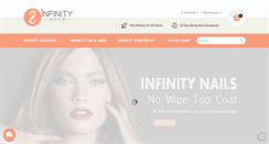 Desktop Screenshot of infinity-nails.com